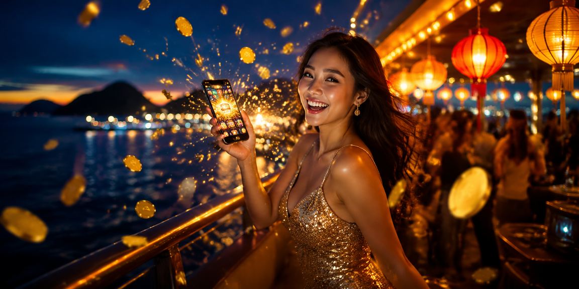 Ánh đèn lồng Hội An lung linh bên trò chơi slot trực tuyến